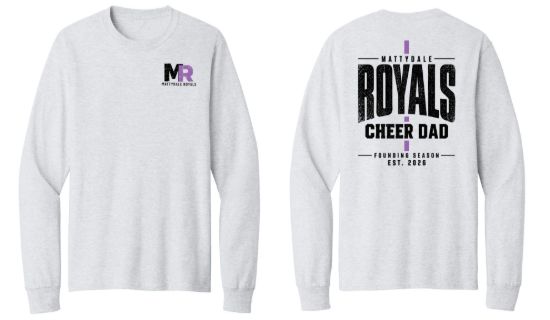 Picture of Mattydale Royals Dad Long Sleeve T-Shirt